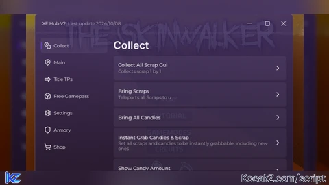 XE Hub V2 - Verified script for The Skinwalker 💀