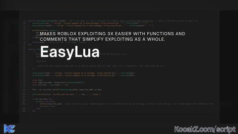 EasyLua V1 - Verified script for Universal Script
