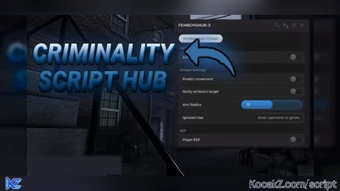 THE BEST CRIMINALIT SCRIPT ZENWARE - Verified script for Criminality