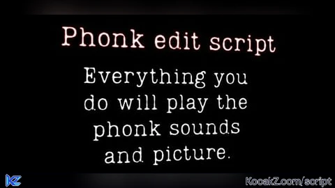 Phonk edit script - Verified script for Universal Script