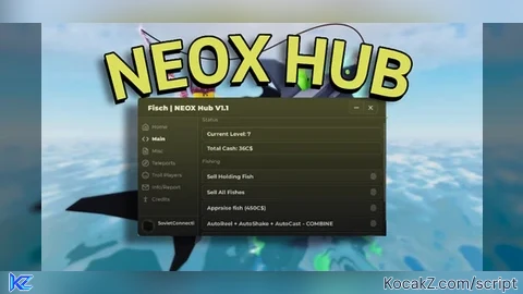NEOX HUB - Verified script for Fisch š