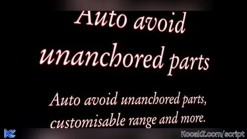 Auto avoid unanc*d parts - Verified script for Universal Script