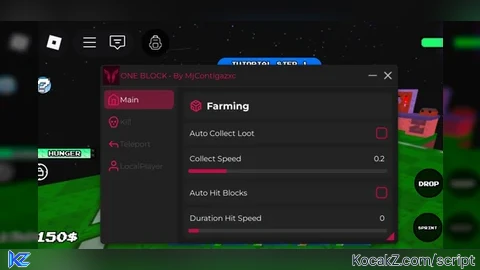 Script Auto Chest And More Farm Keyless - Verified script for ONE BLOCK