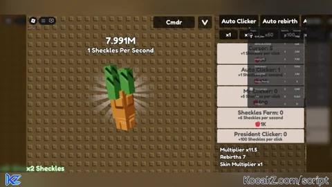 Opscripts Free Upgrades  Autoclicker - Verified script for Fruit Clicker 🍎