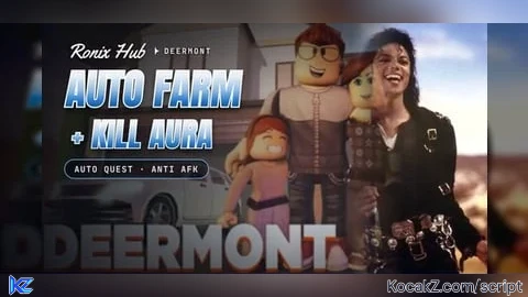 Best *OP* Auto Farm Auto Quest Kill Aura Auto Attack Speed - Verified script for Deermont 🏡RP
