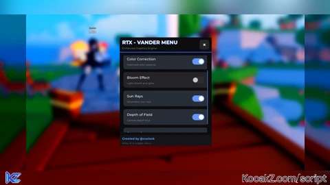 THE BEST RTX MENU - Verified script for Universal Script