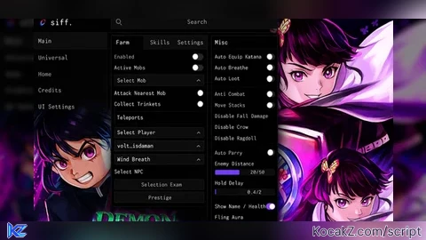 INF SPIN and OP Features