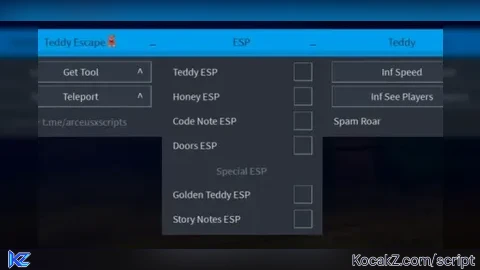 Escape - Verified script for Teddy Escape🧸