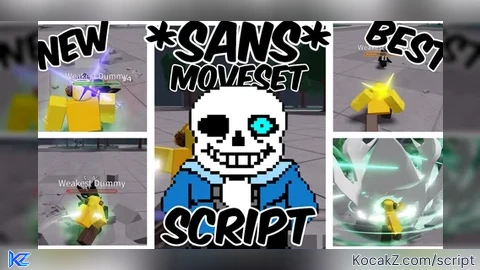 SANS MOVESET - Verified script for The Strongest Battlegrounds