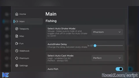 Dex - Verified script for Fisch 🐟