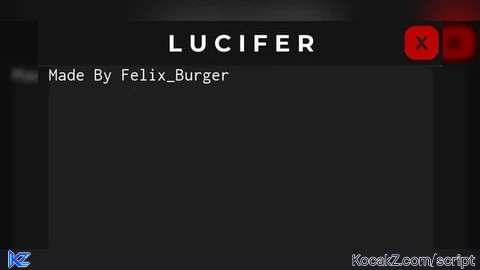 Lucifer Executer - Verified script for Universal Script
