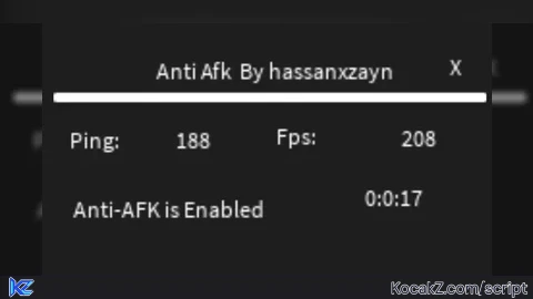AntiAFK script - Verified script for Universal Script