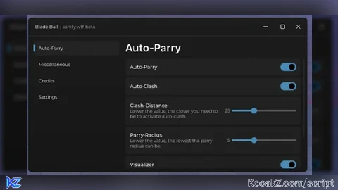 Sanity WTF - Verified script for Blade Ball