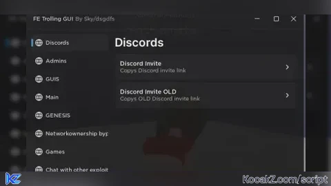 FE Trolling GUI - Verified script for Universal Script