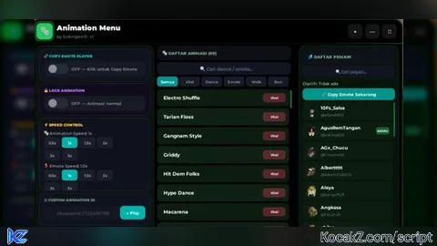 Universal Animation Menu Keyless - Verified script for Universal Script