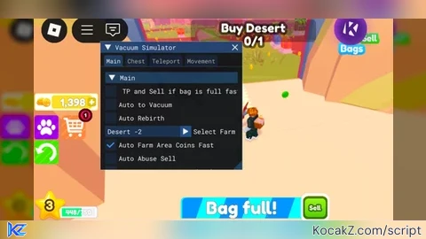VACUUM Simulator Script Auto get coins Free Script And More - Verified script for VACUUM Simulator!