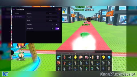 [KEY NEEDED] FREE | AUTO FARM | SPEED | REBIRTH | Symbiote - Verified script for Be a Brainrot