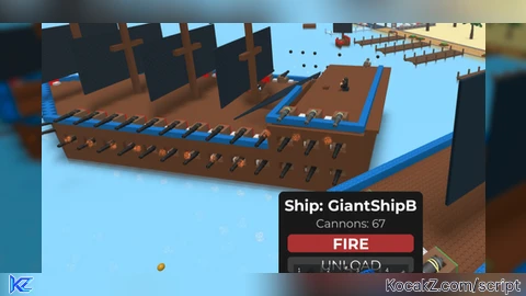 Fire All Cannons - Verified script for Pirate Wars!