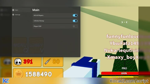 INF MONEY KILL ALL I OP SCRIPT XD