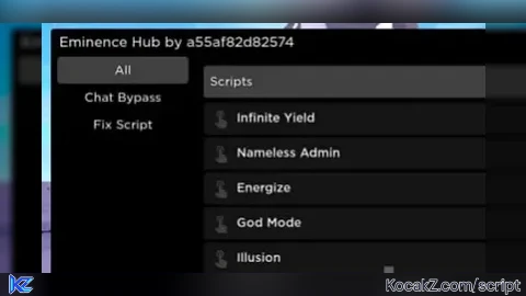 Universal Eminence Hub - Verified script for Universal Script