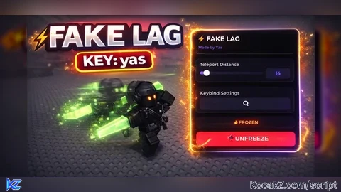 Fake lag - Verified script for Universal Script