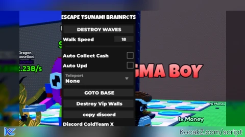 OP - Verified script for Escape Tsunami For Brainrots!
