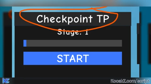 UltraFast Checkpoint Teleport GUI - Verified script for Spiral Fall Tower