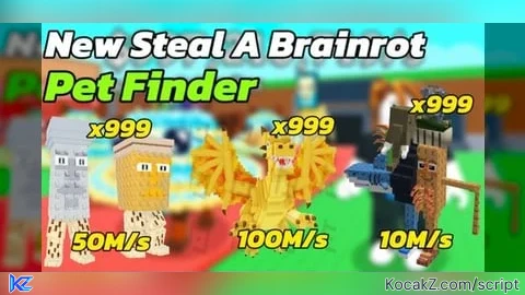 Best Brainrot-Finder 1m-10m - Verified script for Steal a Brainrot