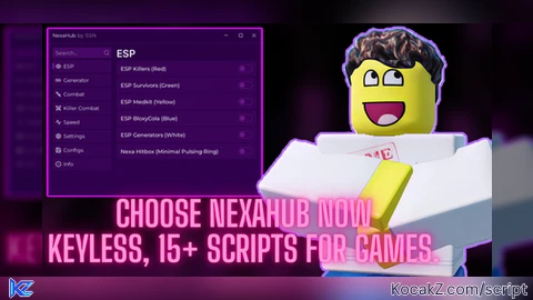 NexaHub - Verified script for Forsaken
