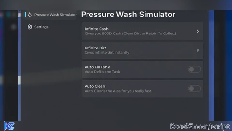 Funny Hub V2 - Verified script for Pressure Wash Simulator