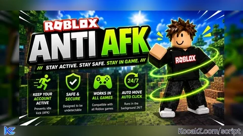 ANTI AFK MOVEMENT - Verified script for Universal Script