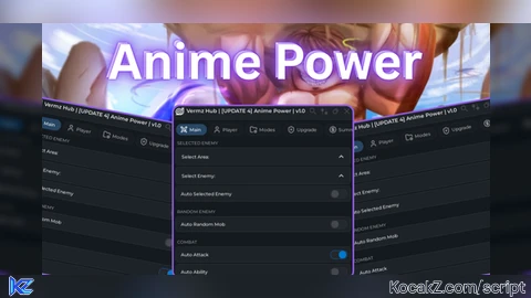 Auto Selected and Random Enemy Auto Dungeon and more - Verified script for Anime Power
