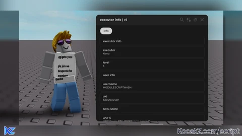 executor info - Verified script for Universal Script