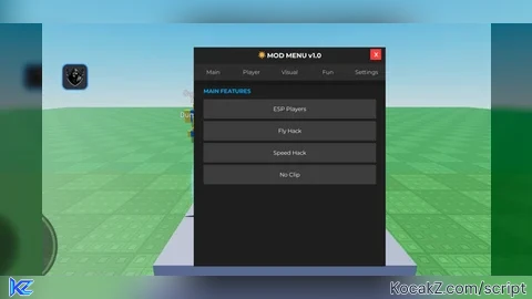 Universal mod menu - Verified script for Universal Script