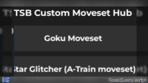 TSB custom movesets - Verified script for The Strongest Battlegrounds