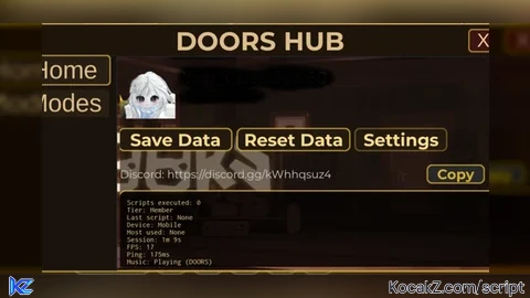 DOORS NEWEST HUB - Verified script for Universal Script