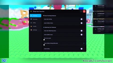 BEST Keyless - Auto Upgrade, Auto Level, Auto Farm & MORE - Verified script for 🌴 Chop Your Tree