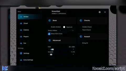Aimbot universal By XraxorHub - Verified script for Universal Script