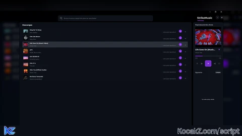 StrikeMusic - Verified script for Universal Script