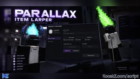 parallax larp tool - Verified script for Universal Script