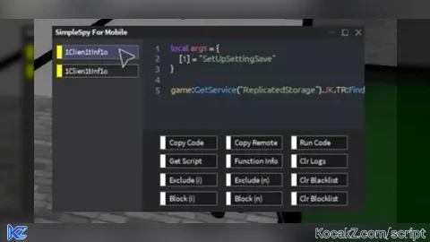 RemoteSpy For Mobile - Verified script for Universal Script