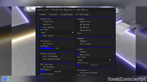 sanityWtf - Verified script for RIVALS