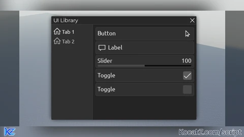 Backin UI Library (FIXED) - Verified script for Universal Script