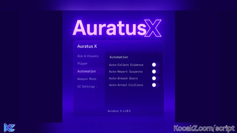 Auratus X - Verified script for BODYCAM: SWAT Simulator