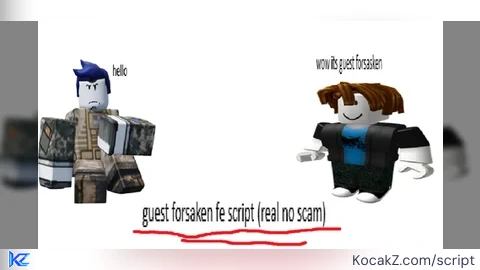 FE Guest 1337 animation script - Verified script for Universal Script