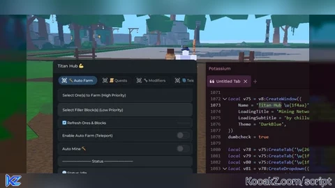 ti tan hub by chillunsk deobfuscated source dig deep - Verified script for Universal Script