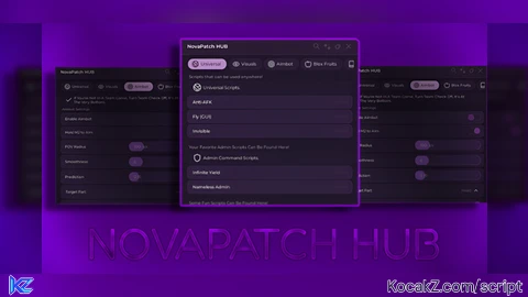 NovaPatch Hub - Verified script for Universal Script