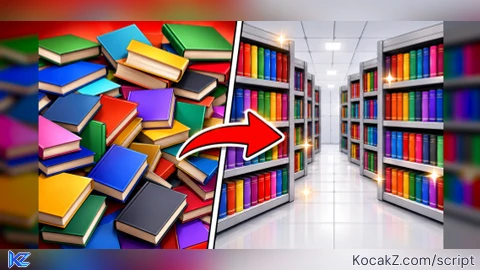 Forge Hub | Auto Sort, Auto Upgrades, Tracking & More - Verified script for Clean The Library 📖