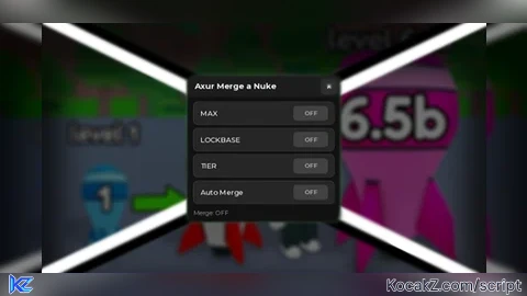 Axurs Games Hub - Verified script for Merge a Nuke!