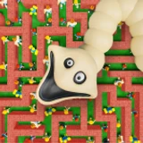Survive 100 Days in Worm Maze